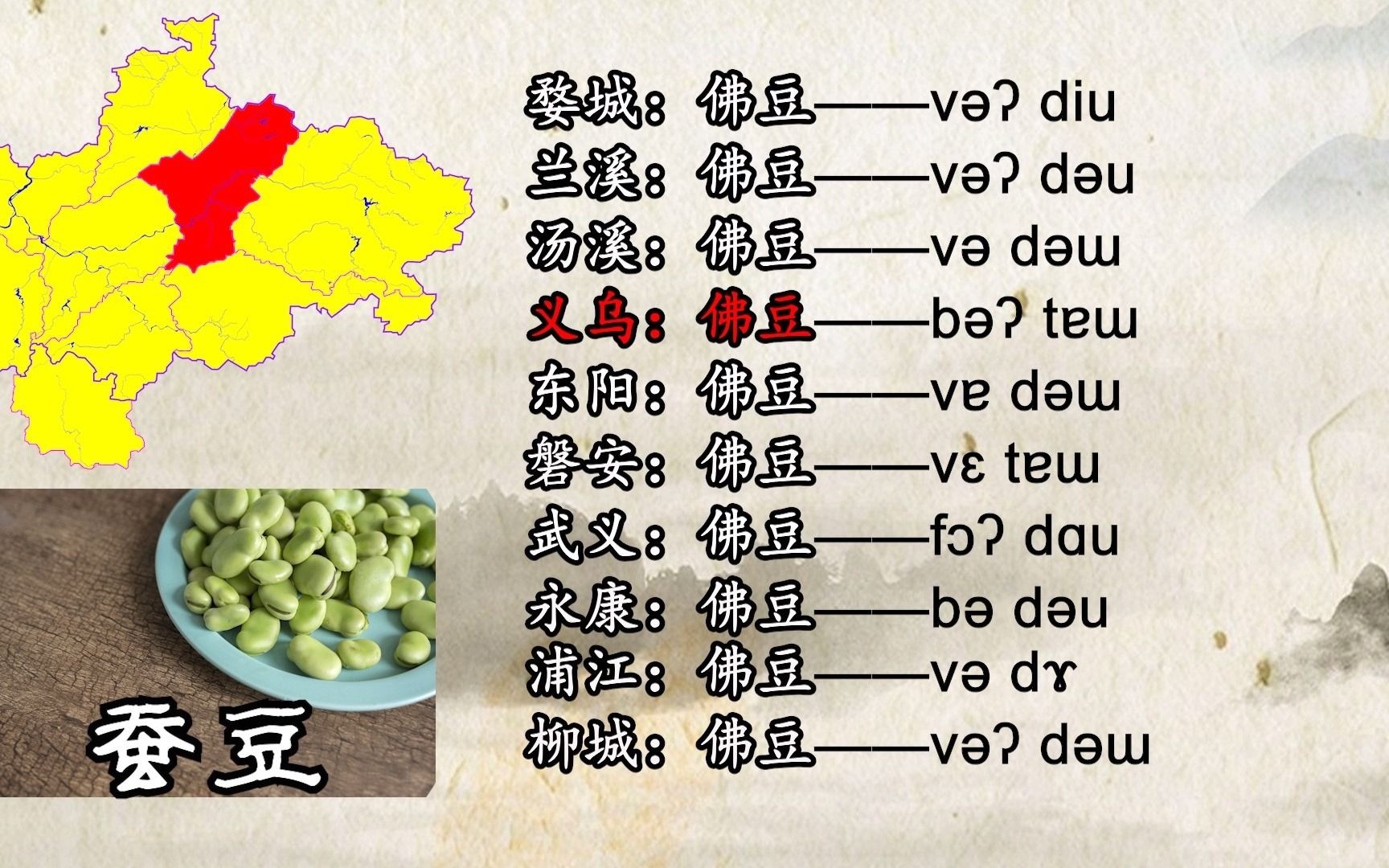 【蔬菜篇】“佛豆、天萝、辣虎、川葱”......是什么蔬菜?金华10地方言比较哔哩哔哩bilibili