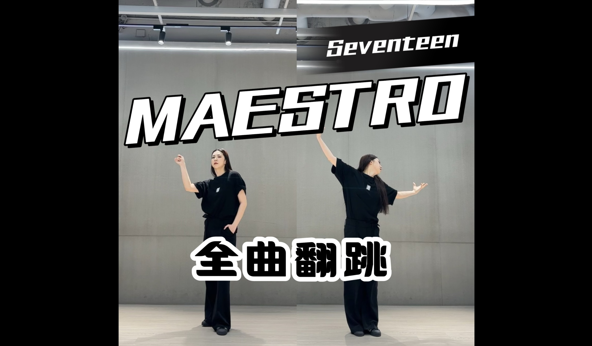 【柳树叶】SEVENTEEN 新歌指挥家MAESTRO 全曲翻跳哔哩哔哩bilibili