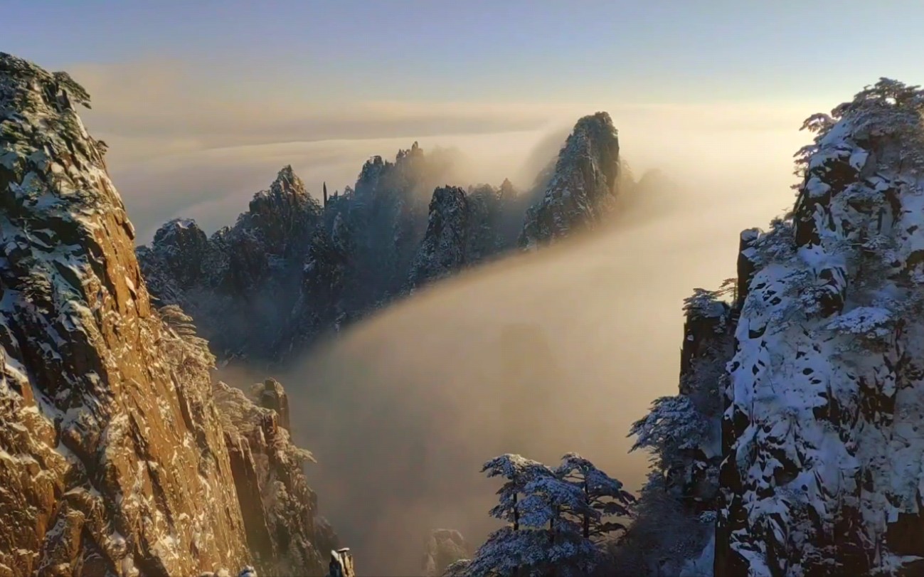 [图]黄山，雪霁