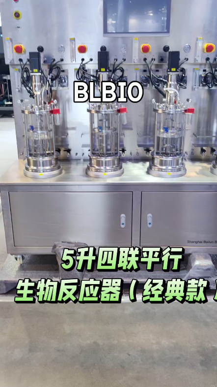 百仑5升四联平行生物反应器(经典款)#合成生物学#精准发酵#发酵工艺#菌种筛选#生物制造#医美大健康#生物医药#哔哩哔哩bilibili