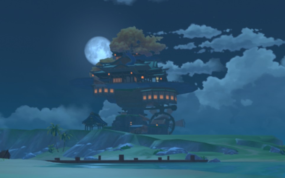 【尘歌壶】交一下望舒客栈和鸟笼的作业