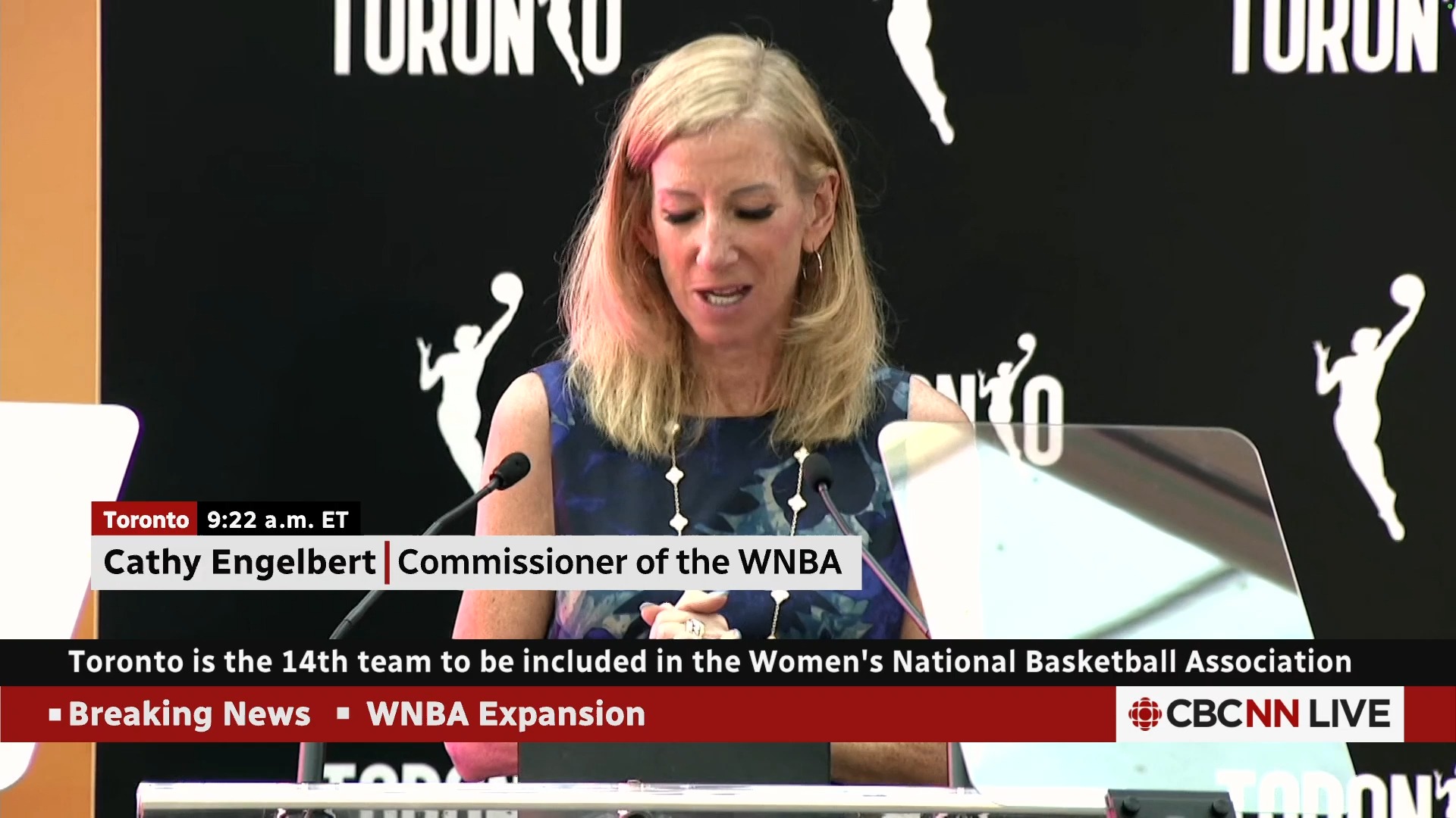 WNBA官宣2026入盟新球队:多伦多 (队名队徽未定)哔哩哔哩bilibili