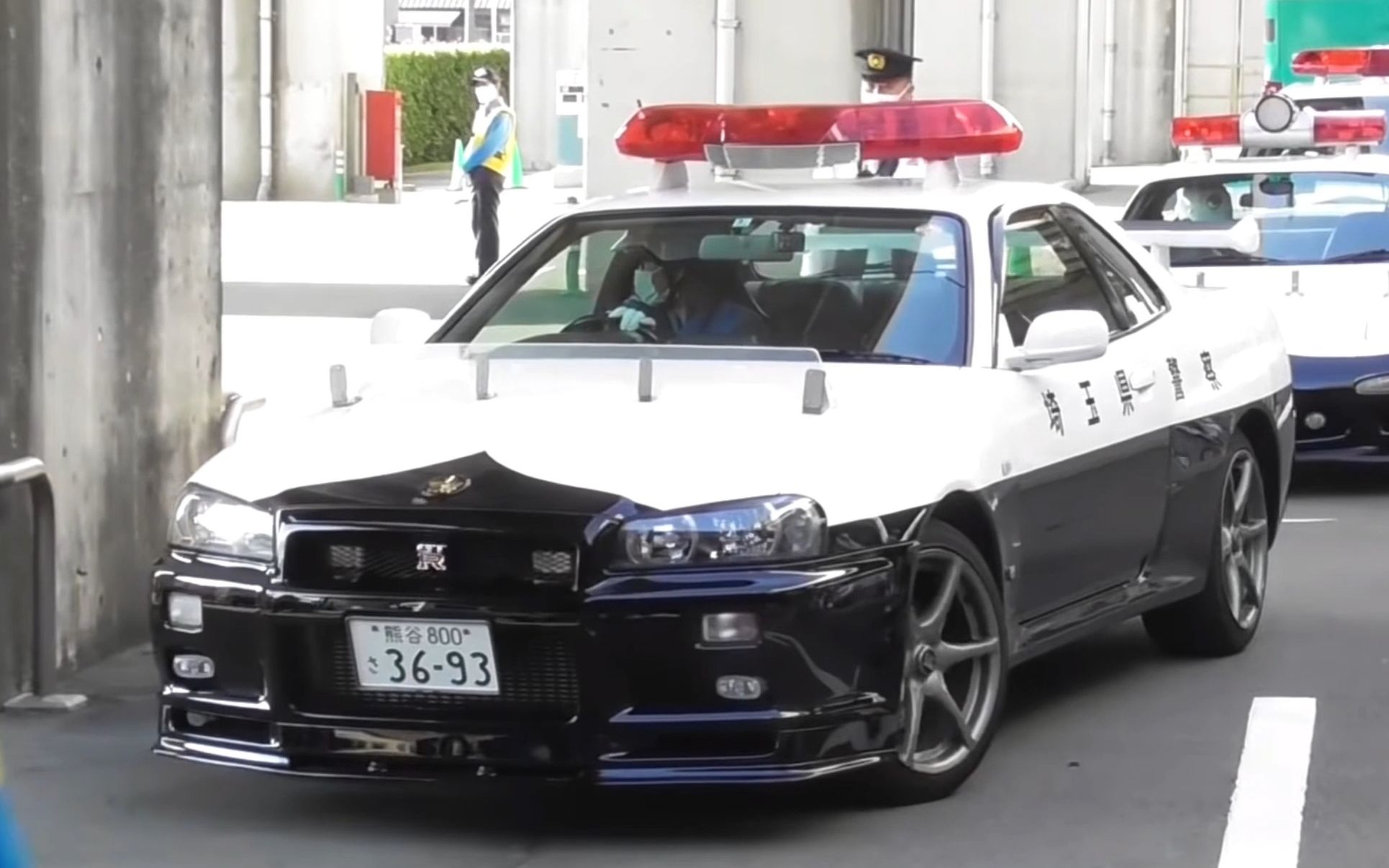 (jdm)历代日产gtr与天际线车系警车在日本的出警合集