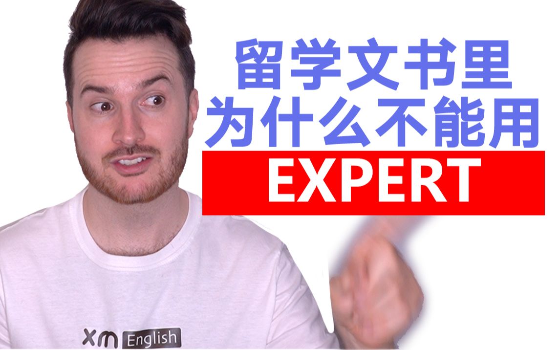 不要再说Expert了! 留学文书写作高级替换 [留学申请]哔哩哔哩bilibili