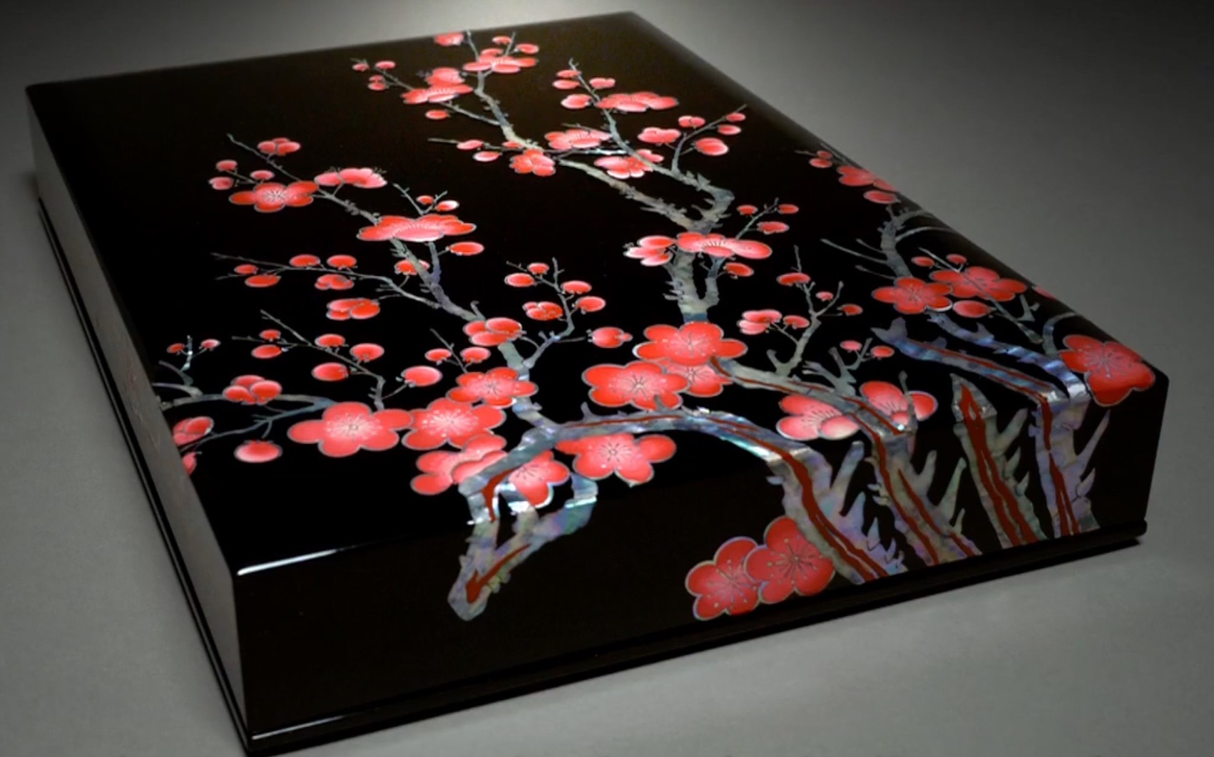 搬运韩国螺钿漆器盒制作