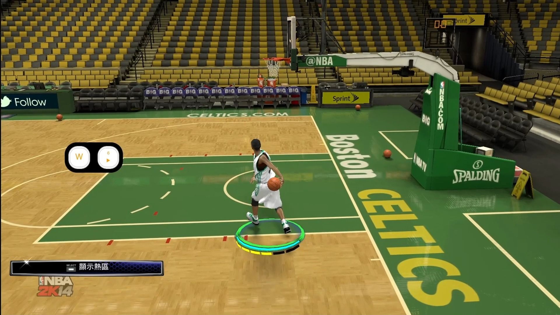 nba2k14隆多特殊上篮动作教学
