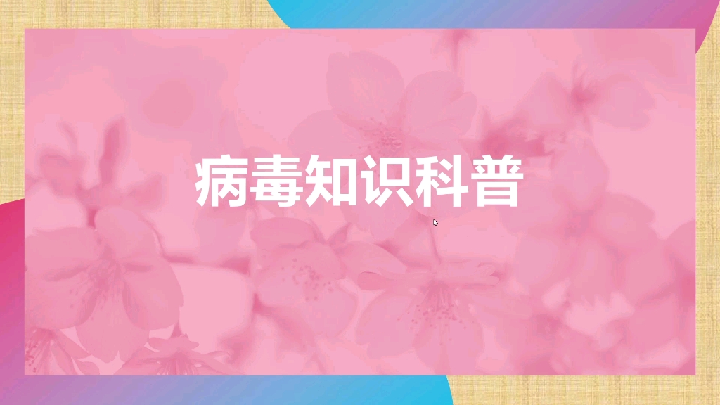 病毒知识科普哔哩哔哩bilibili