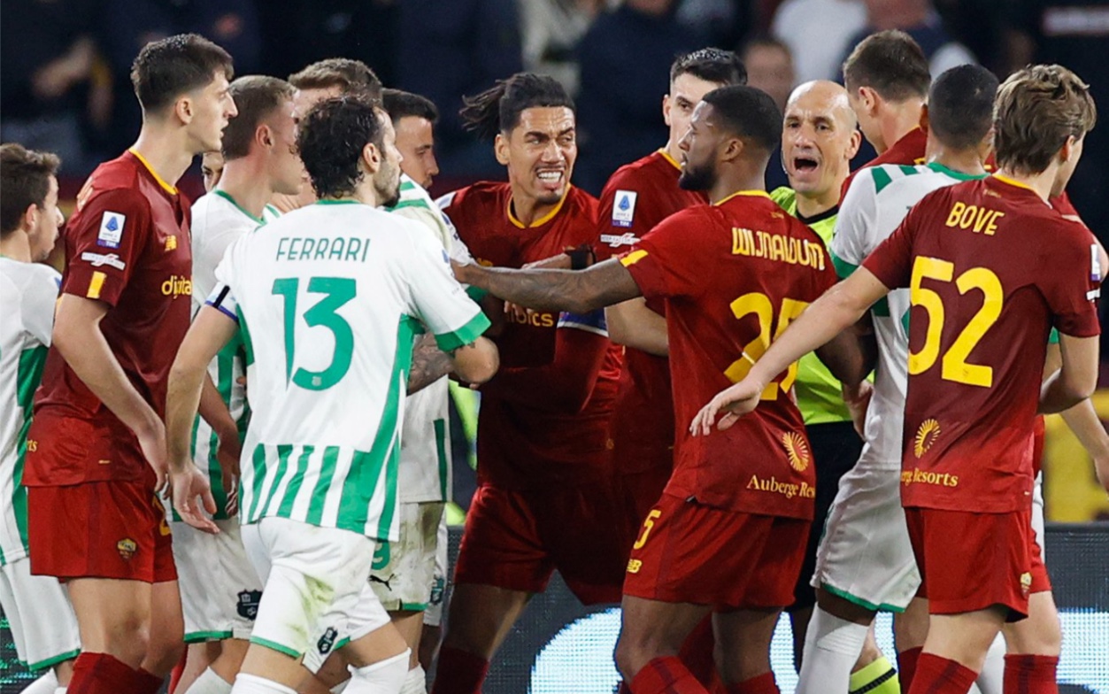 【意甲】第26轮|罗马vs萨索洛 全场集锦