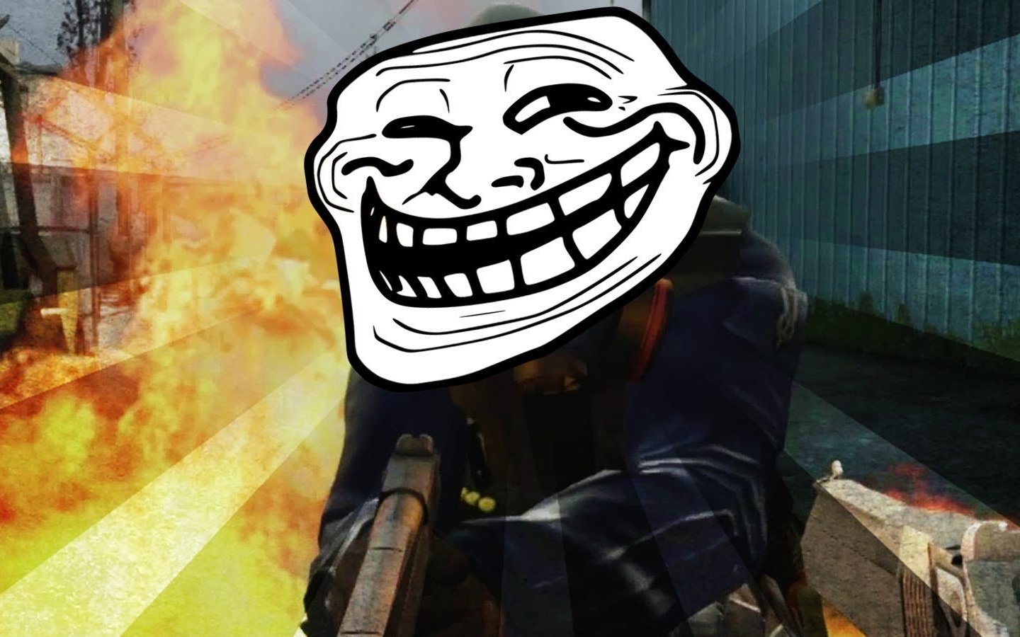 和朋友csgo的时候,白给朋友的视角,看到警察血量承包了我这半个月的笑