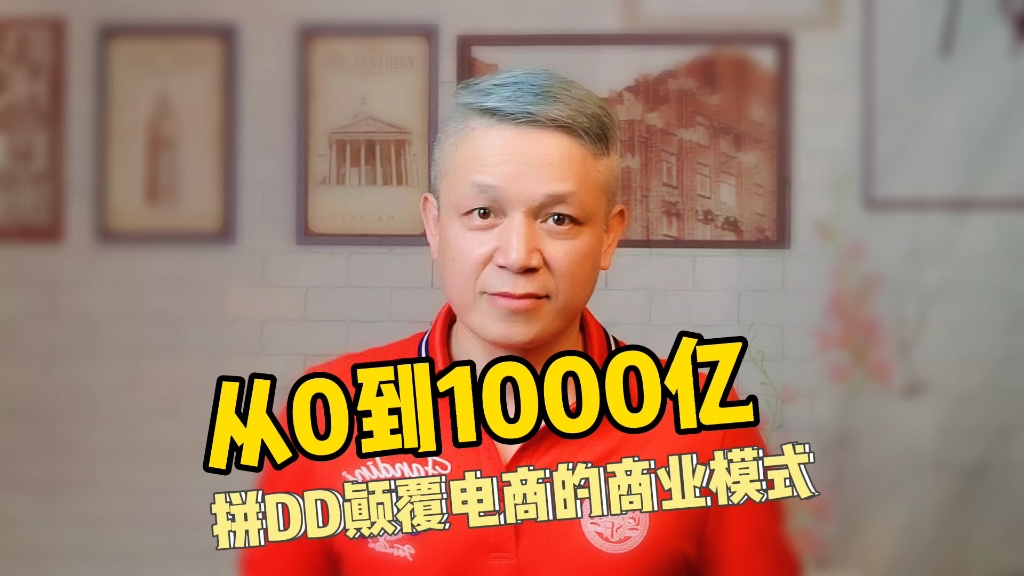 从0到1000亿,拼多多颠覆电商的商业模式哔哩哔哩bilibili