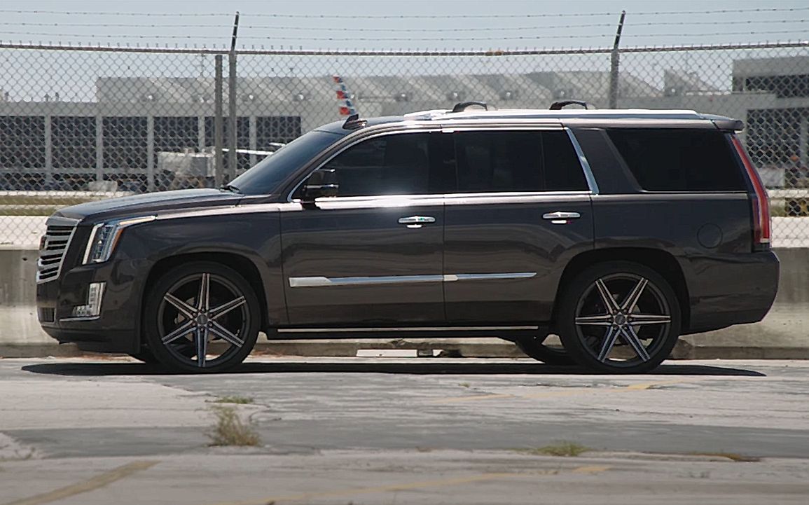 [VOSSEN]凯迪拉克 Escalade凯雷德 改装案例  HF62轮毂[4K画质]哔哩哔哩bilibili