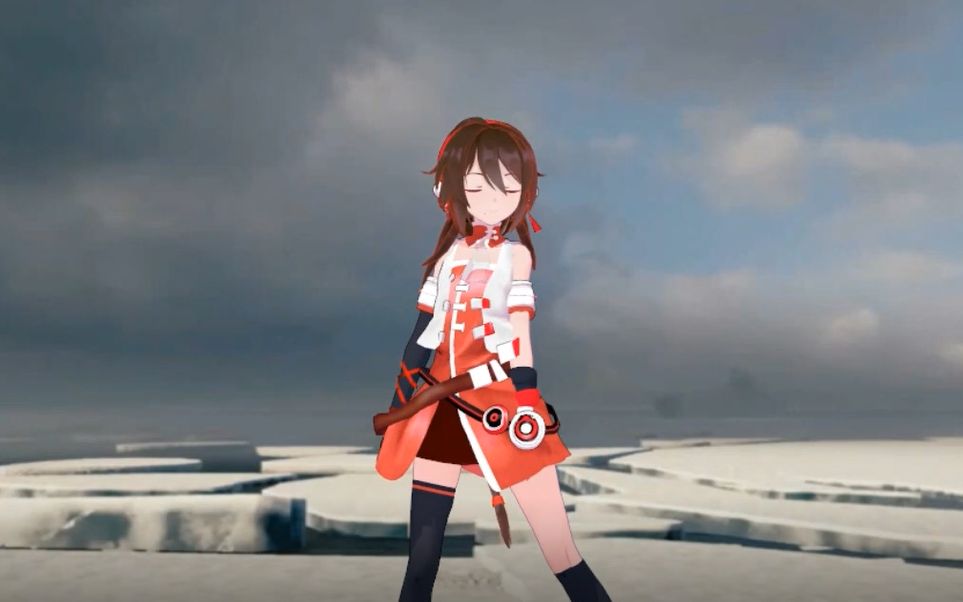 【mmd】甜甜圈洞sour式乐正绫公式服【donut hole 中文填词】