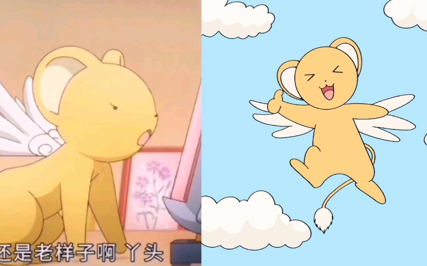 简笔画魔卡少女樱小可