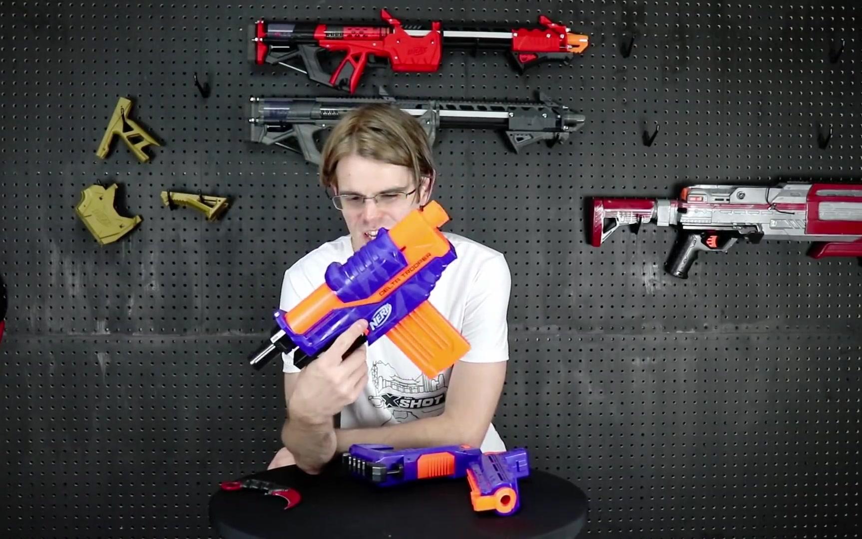 nerf 2018 新款開箱 (infinus , evader , delta trooper , scout