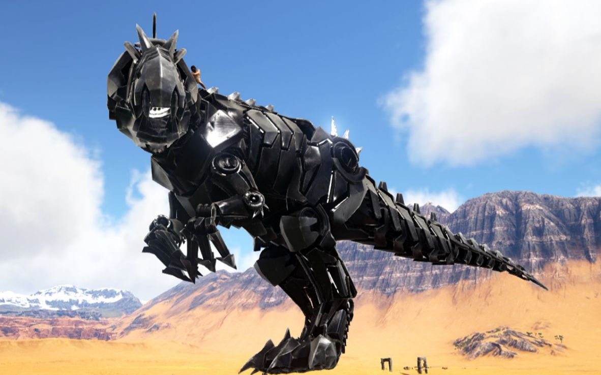 方舟生存进化 普罗米12 驯服闪电泰克南巨 它的实力让我失望