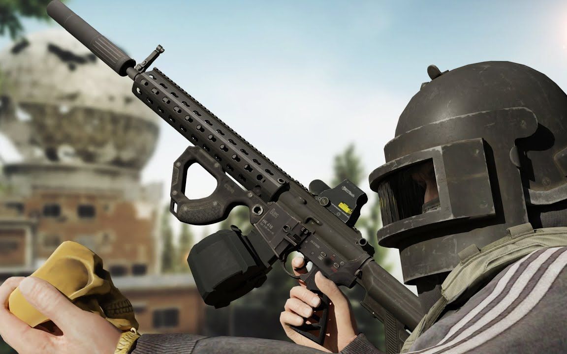 逃离塔科夫满改hk416的绝对统治力tigzraid