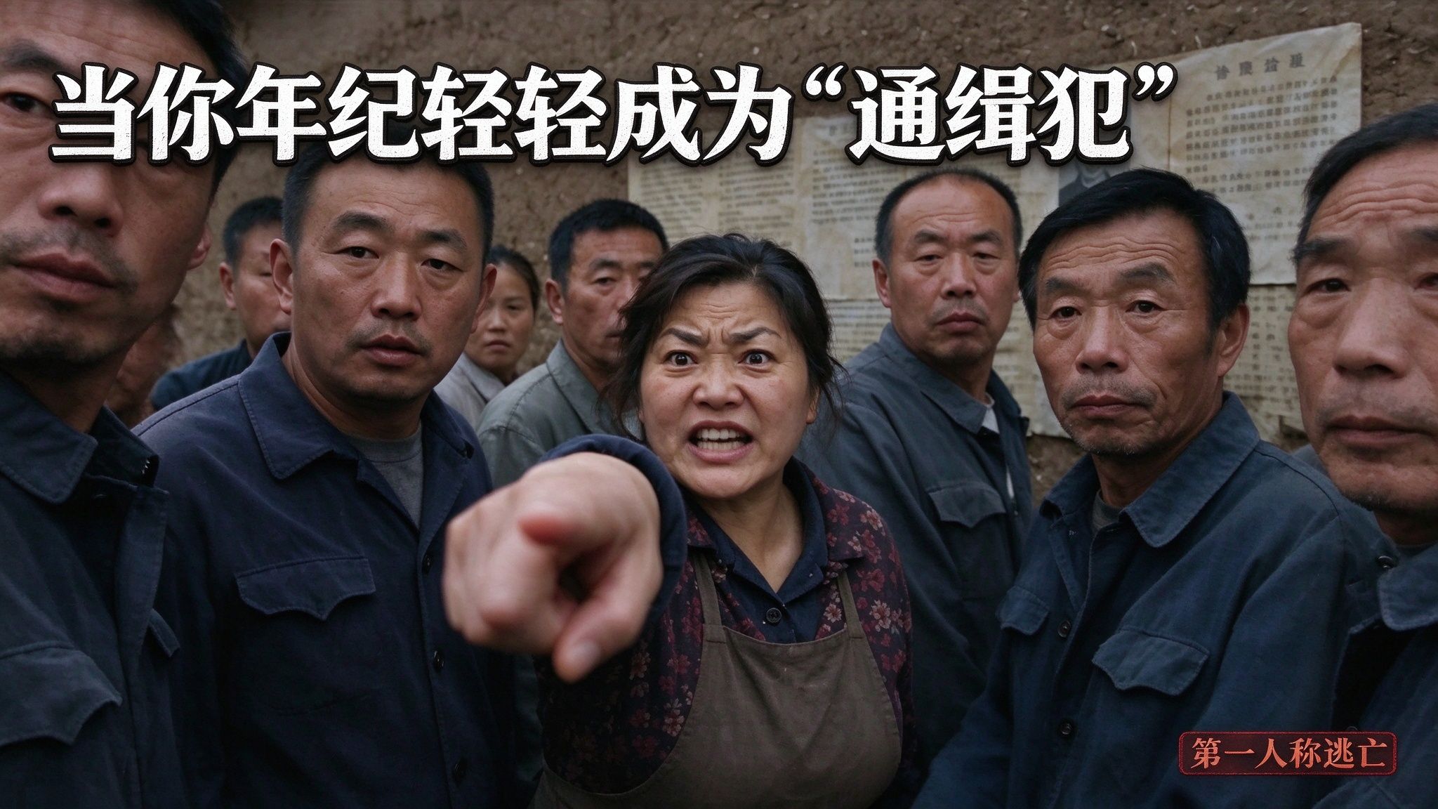 当你年纪轻轻当了“通缉犯”【AI全民制作人】