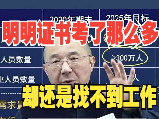 当地打工人统一现状:明明证书考了一大推,却还是找不到工作!这是因为......哔哩哔哩bilibili