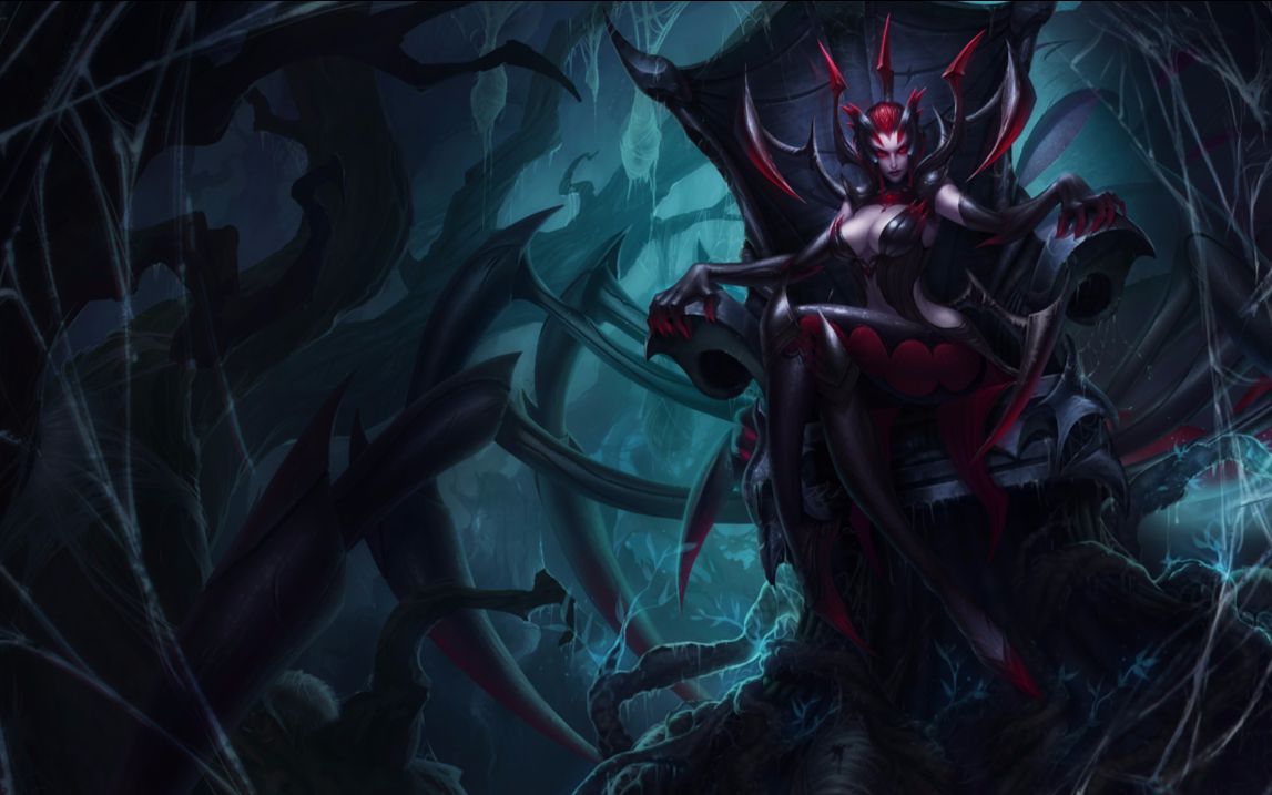 lol欧服钻石排位蜘蛛女皇vs齐天大圣孙悟空打野