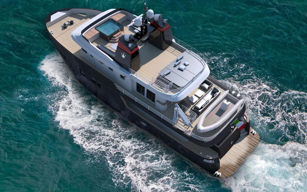 [游艇欣赏] ocean king 100 explorer yacht 游艇航行游览