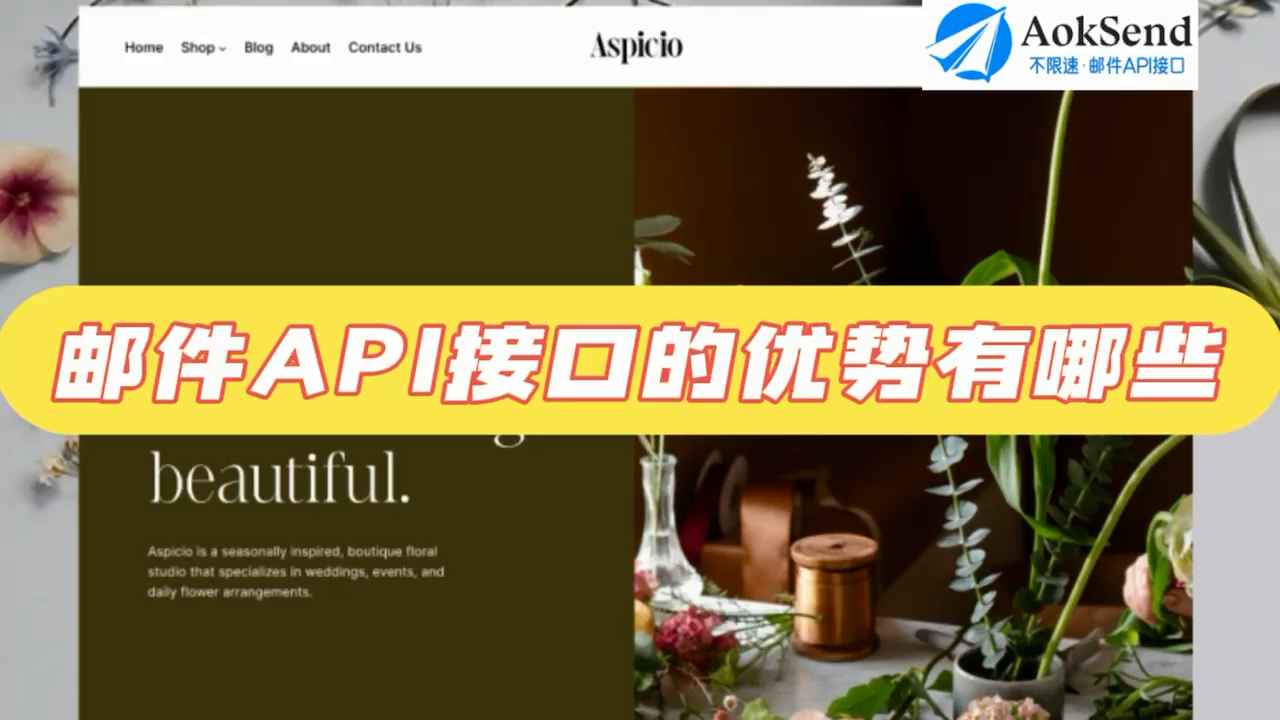 邮件API接口的优势有哪些?如何有效整合? 邮件API怎么选?SendCloud与AokSend的性能对比分析?哔哩哔哩bilibili