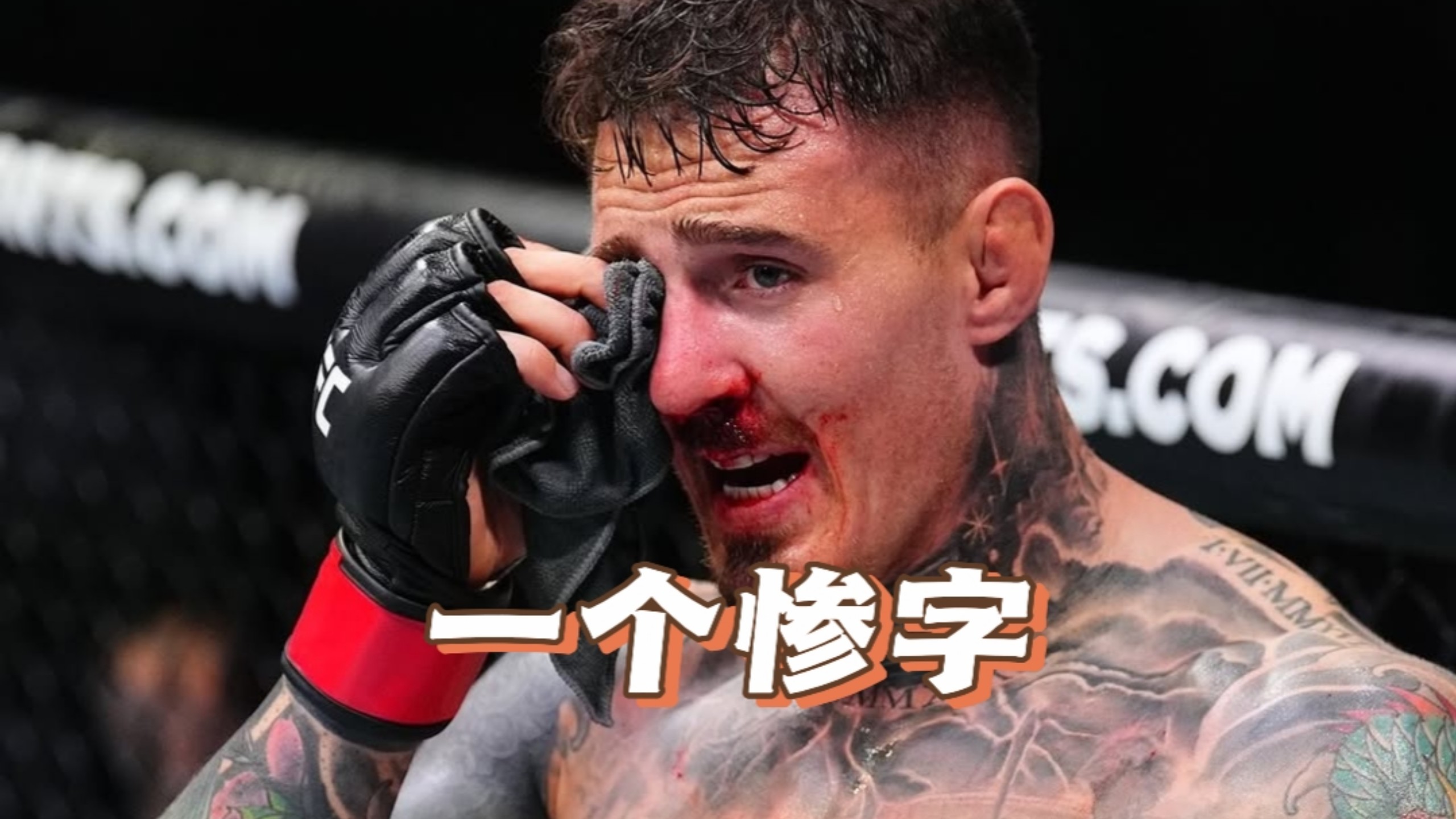 插眼是阻碍综合格斗发展的重要原因