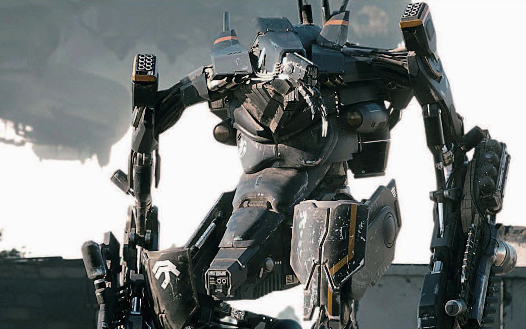 这是一台来自外星文明的机甲战士,想感受一下它的威力吗