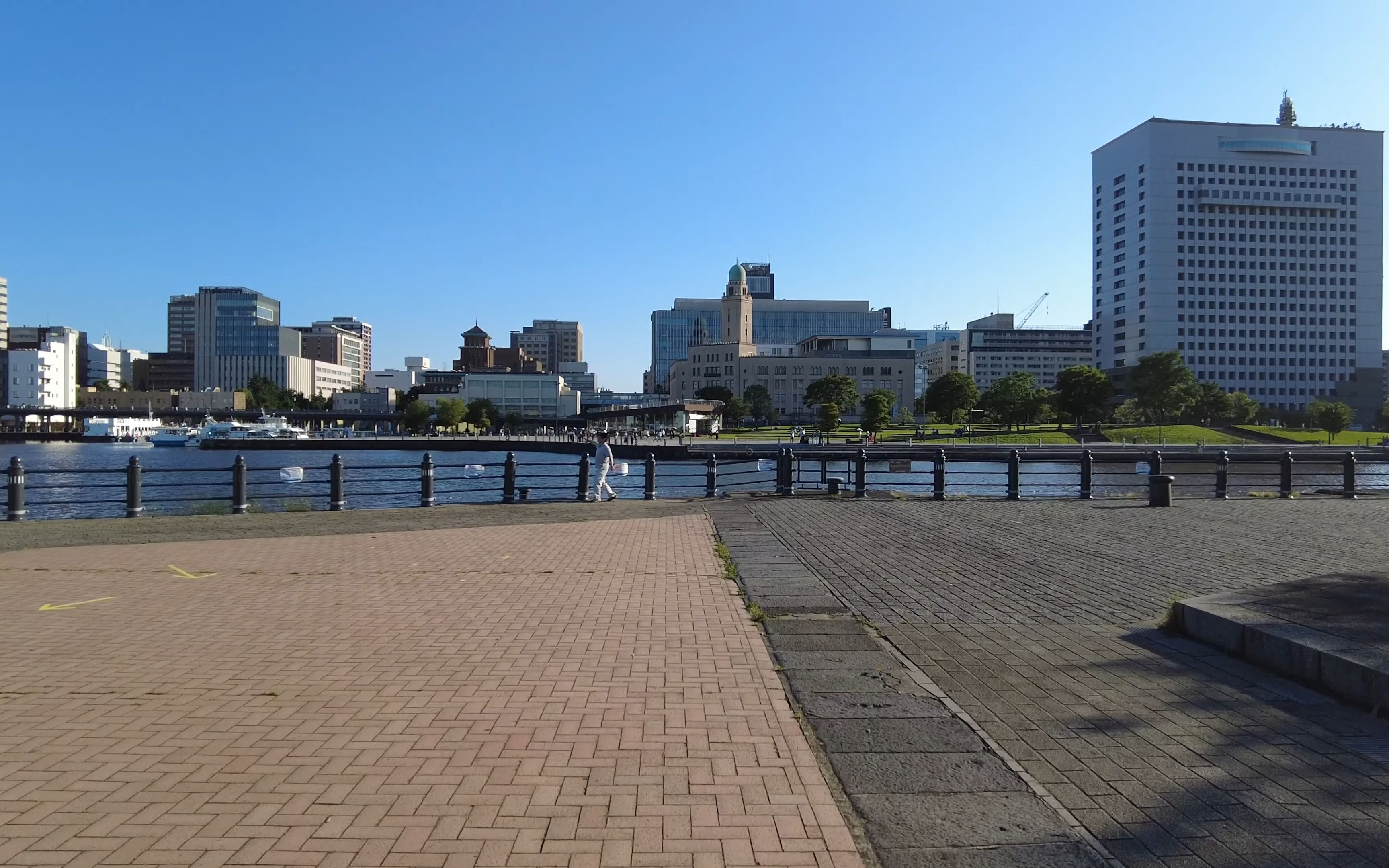 【4k超清日本】 漫步日本神奈川横浜城市周边街道 城市漫步