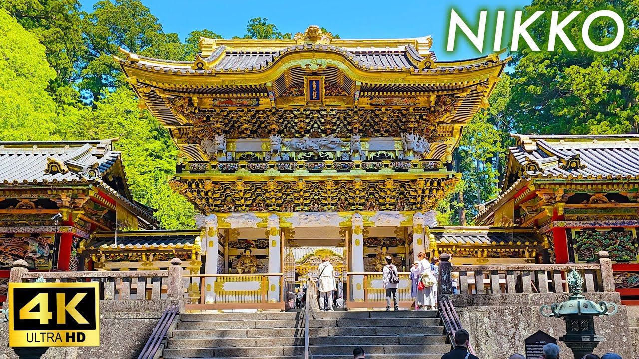 日本旅行 日光东照宫,奢华的装饰哔哩哔哩bilibili