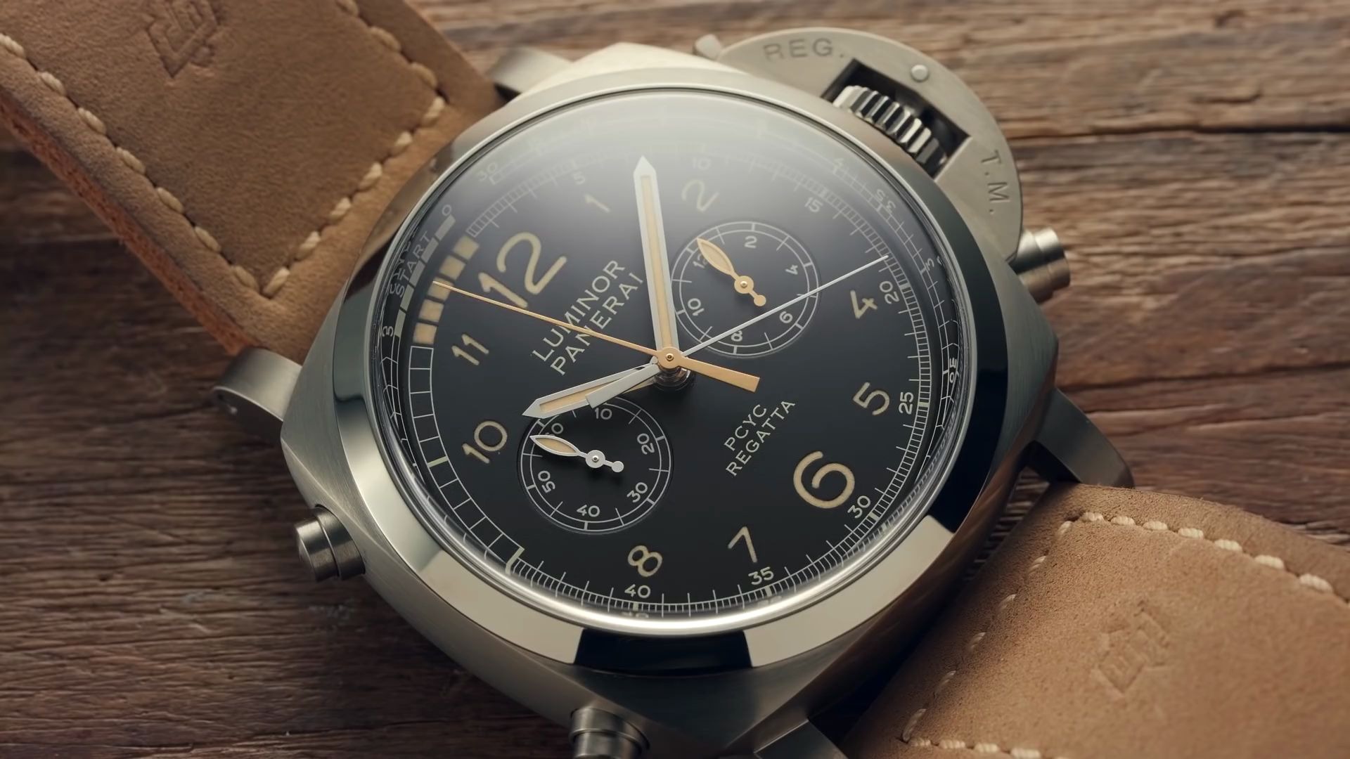 【时光倒流】沛纳海 luminor pam00652 钛合金飞返计时码表