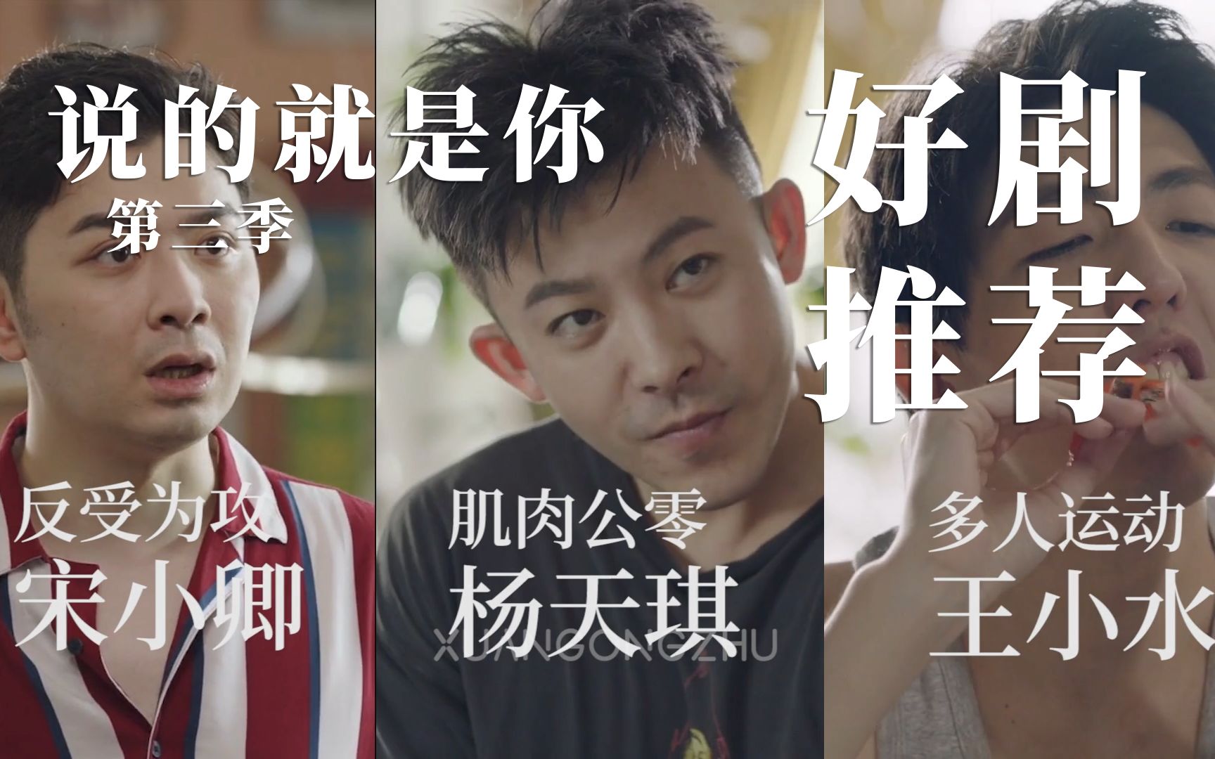 【影视分享】国产网剧之光→《说的就是你》高燃片段集锦~!