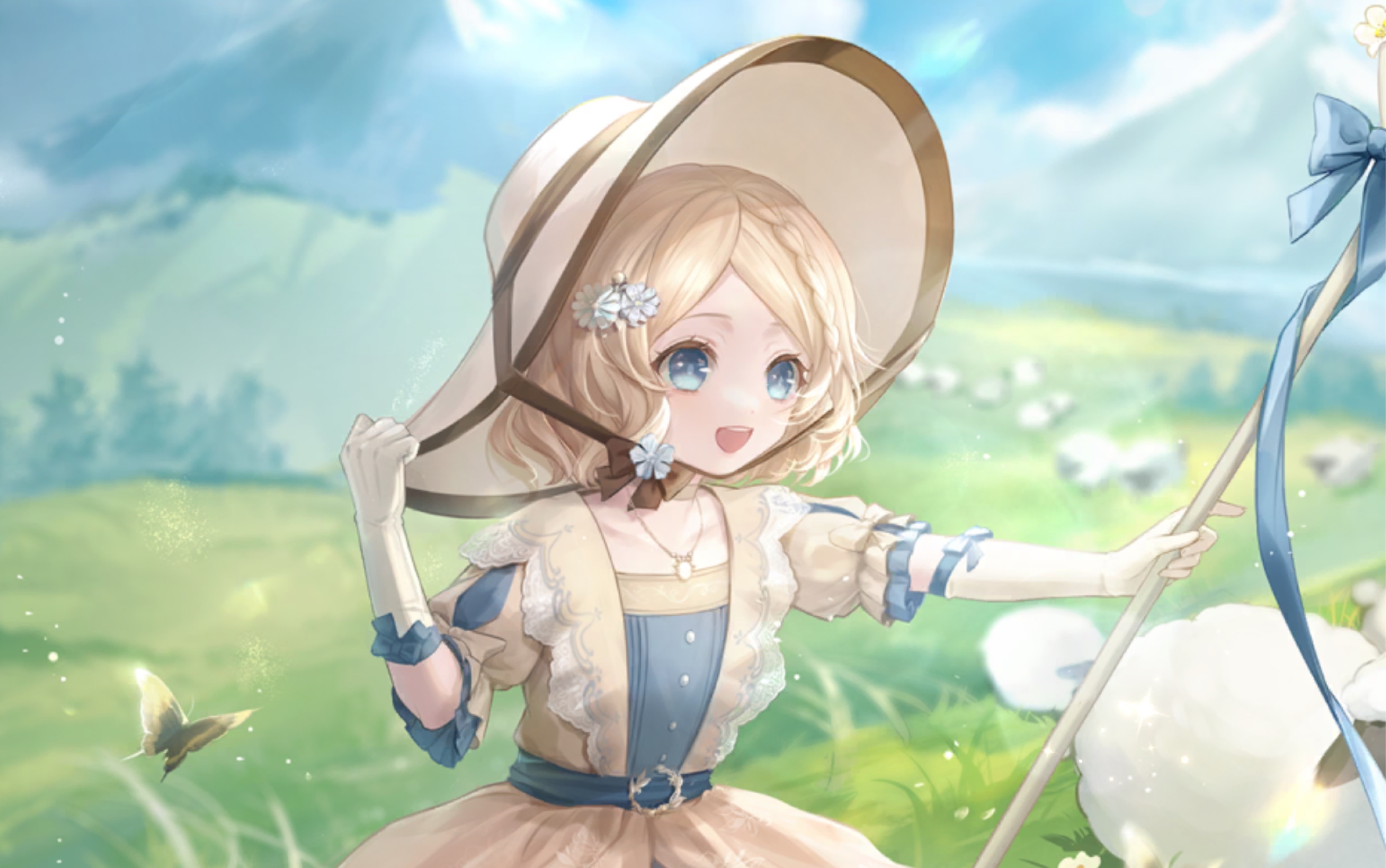 【闪耀暖暖】叶苏夏·蓓蒂的小羊·套装复苏·个人录屏_手机游戏热门