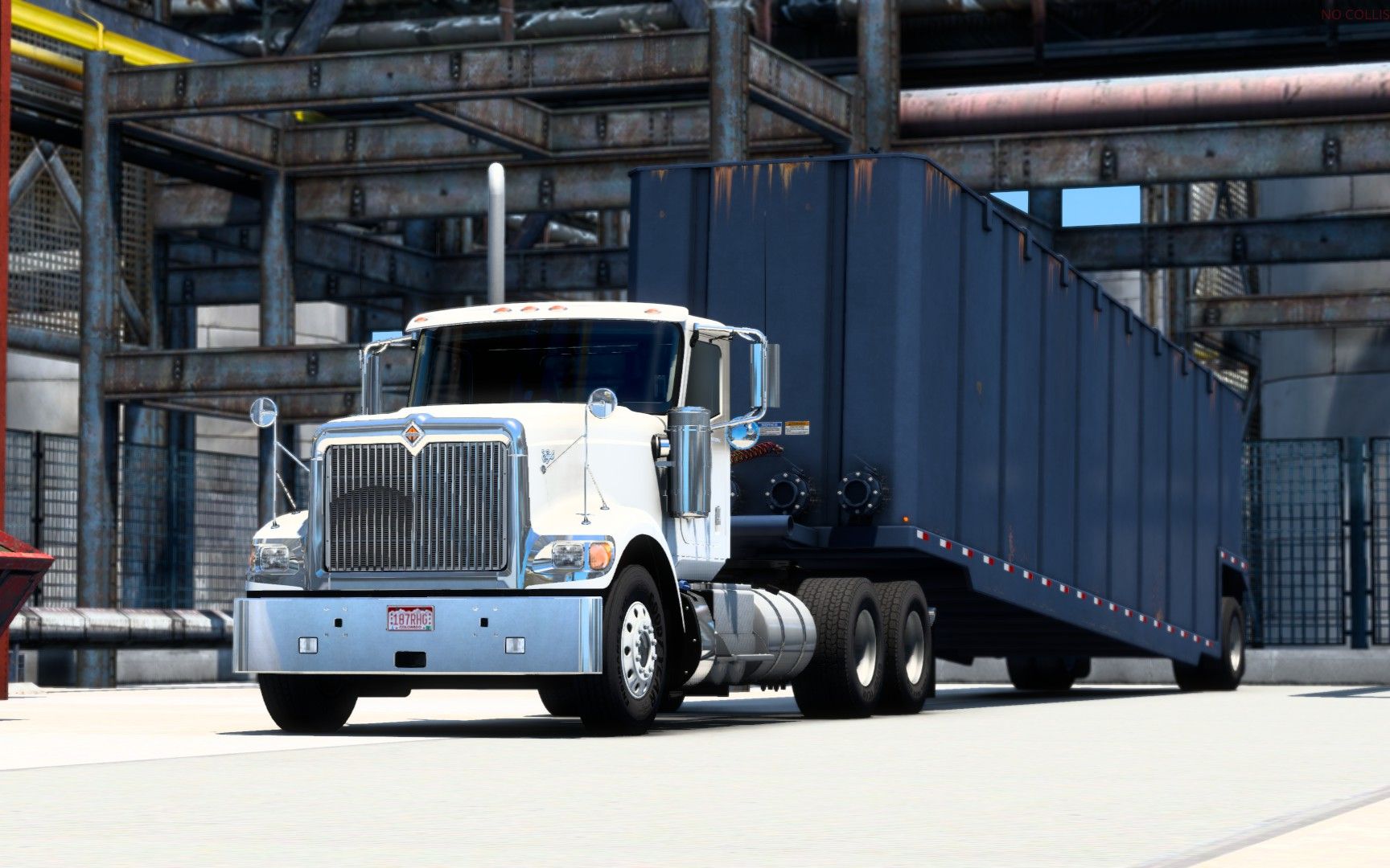 美洲卡车模拟8新车试玩万国9900i