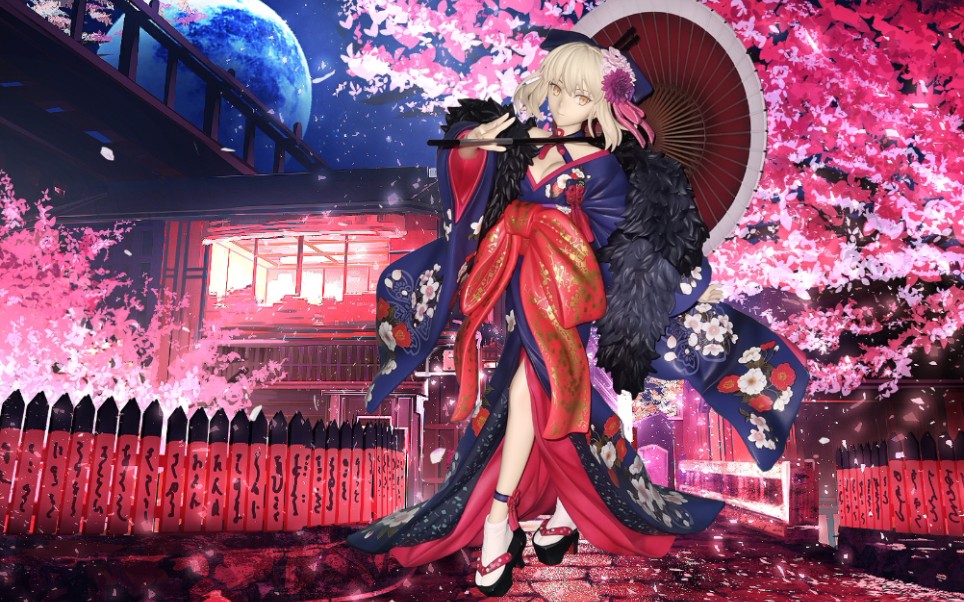 和服saber alter开箱展示_哔哩哔哩 (゜-゜)つロ 干杯~-bilibili