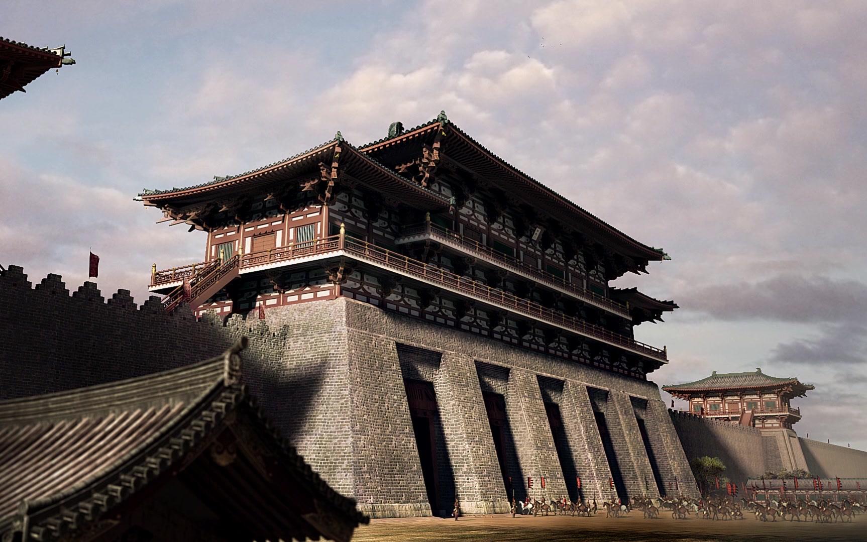 雄伟壮丽古代皇宫宫殿城市宫城建筑展示_哔哩哔哩 (゜-゜)つロ 干杯~-