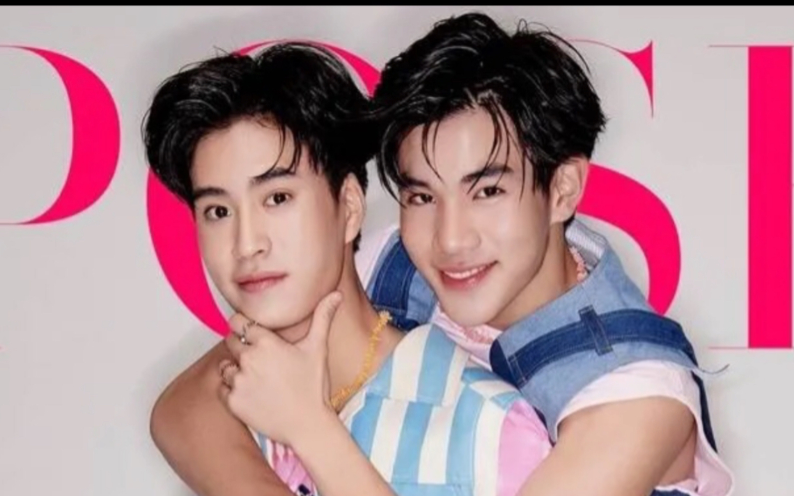 泰剧《我的会长大人》geminifourth泰国杂志写真 "猪咪丝丝青春烂漫"