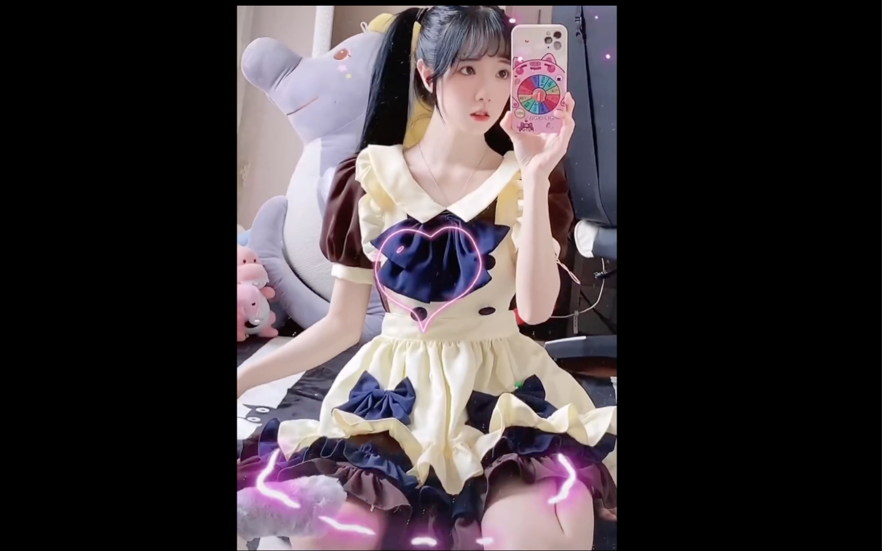 双马尾lo露脸弹力摇_哔哩哔哩_bilibili