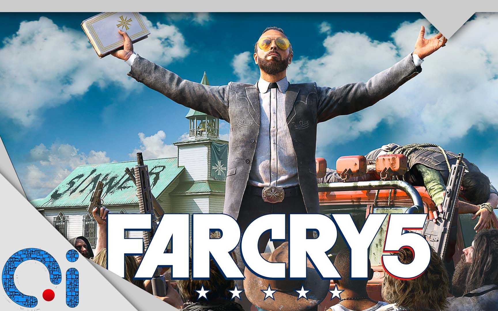 [图]【QiTV】《孤岛惊魂5》值不值得买？才做野人又入邪教-FarCry系列游戏小科普