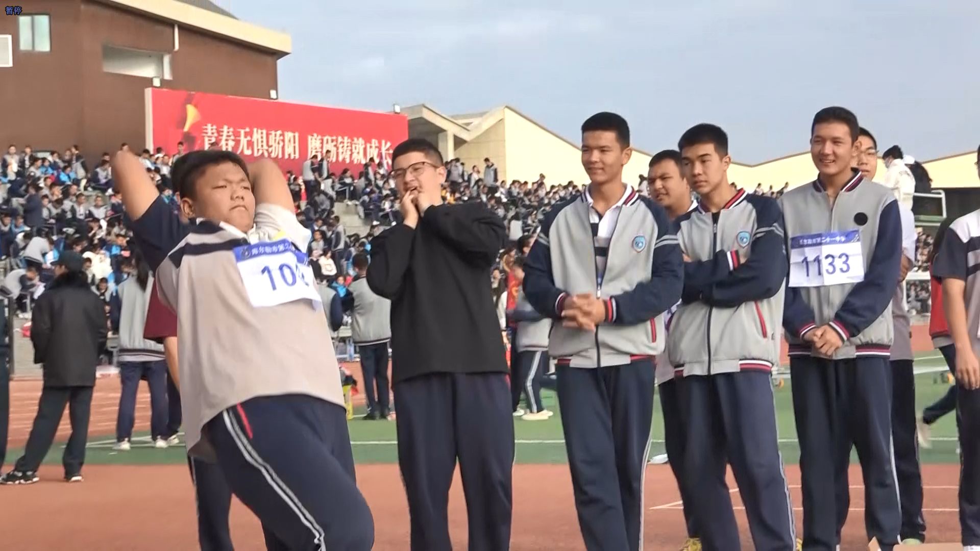 田——库尔勒市二十一中秋季运动会精彩瞬间