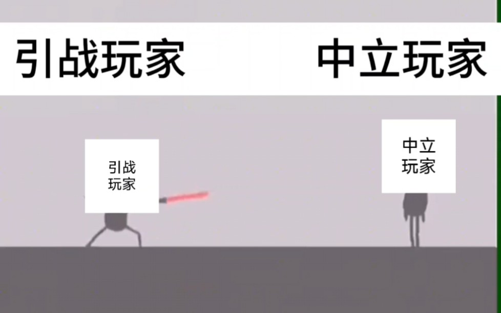 引战玩家vs中立玩家