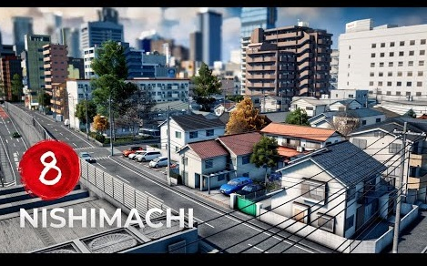 【西町】EP8居民区建设 Nishimachi Chome Residential Area 4k Cities Skylines哔哩哔哩bilibili