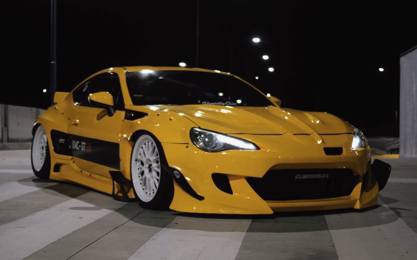 【4k超清】令人发指的视觉 toyota 86 rocket bunny