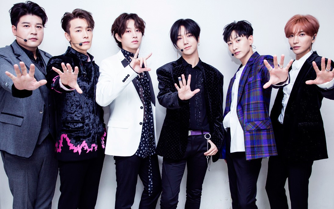 superjuniorblacksuit打歌舞台混剪