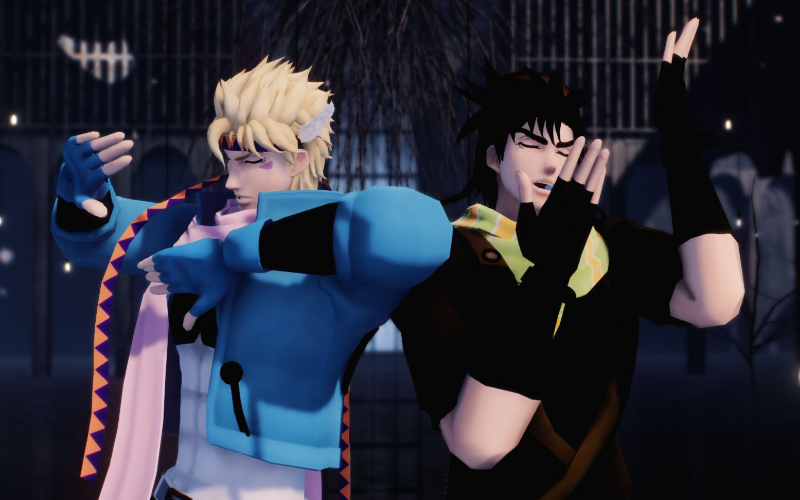 【jojo/mmd】アンノウン99マザーグース【波纹组】