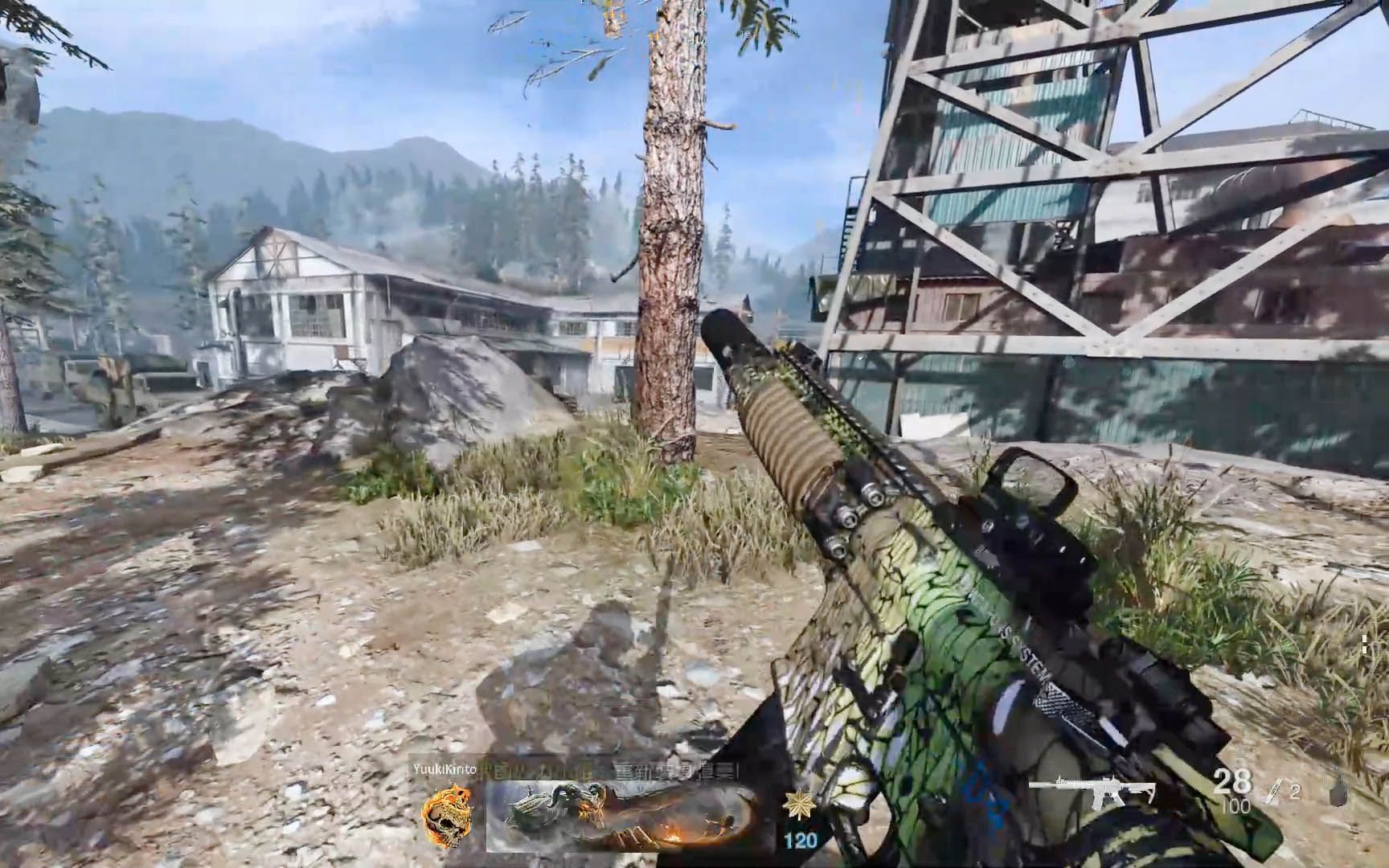 使命召唤16:神器m4a1就是无敌,完全超神,打出全场最高10.5kd值