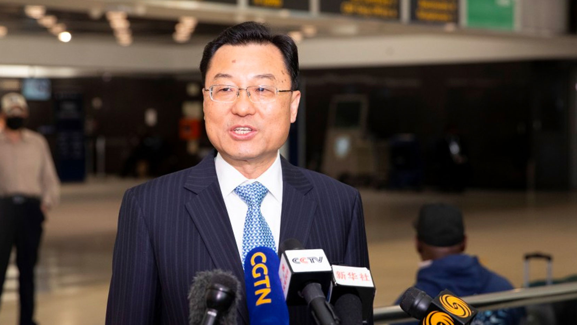 中国新任驻美大使谢锋抵美履新,曾参与处理孟晚舟事件