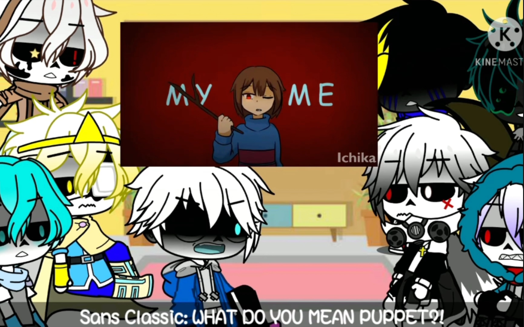 [图]Sans Au Reacts To Frisk Meme‖（Frans）