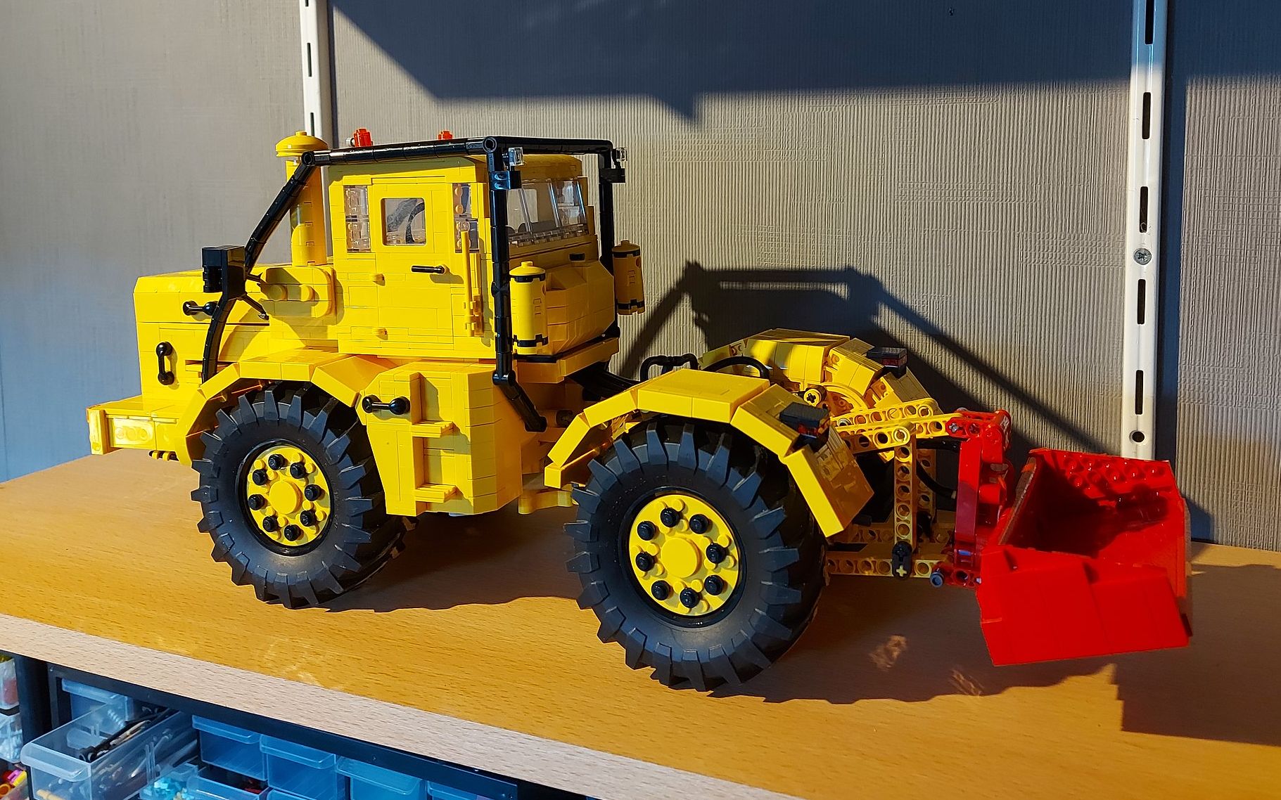 (免费图纸)基洛维兹 k-700 拖拉机 lego乐高 technic科技/机械 moc