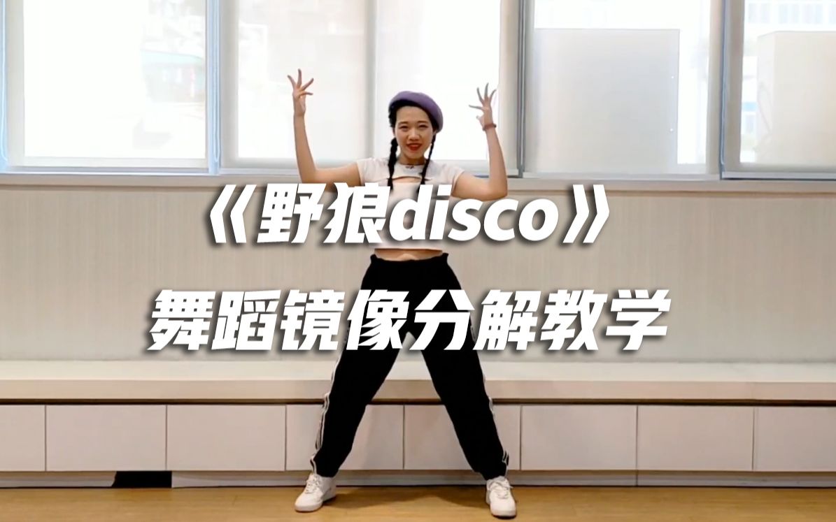 火遍全网的野狼disco舞蹈镜像分解教学来咯快快查收口袋教学