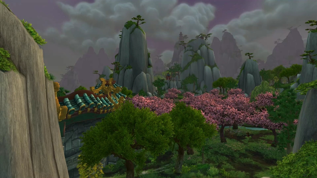 魔兽世界风景欣赏#游戏风景 #我们比你们多一个世界 #魔兽青春 #一代